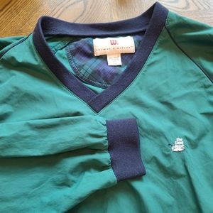 Men's Thomas E Wilson Green Golf Pullover Size XXL